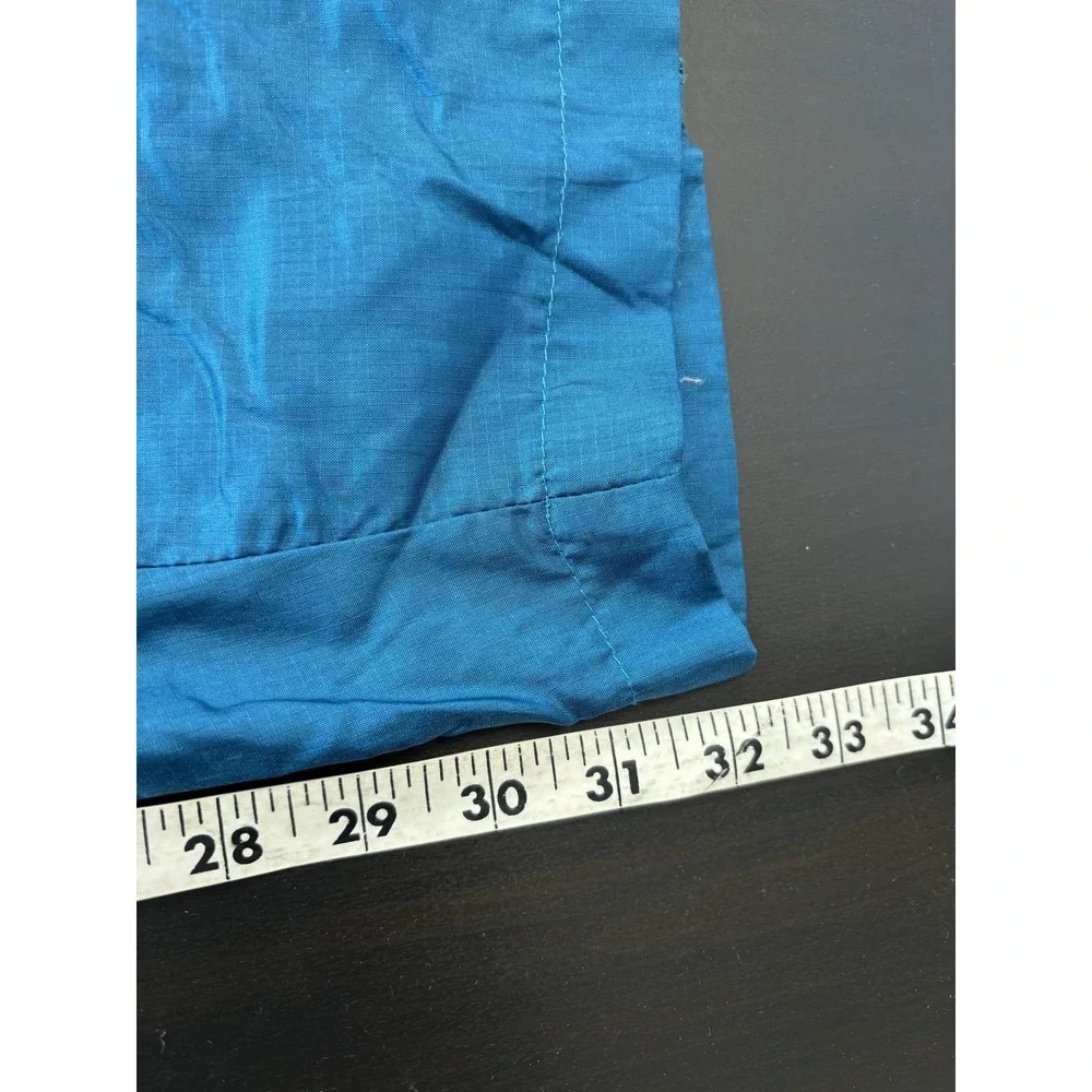 Vintage Nike Pants Mens Large Teal Flight Nylon Track Windbreaker Warm Up 90s